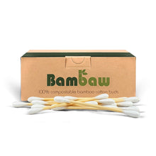 Load image into Gallery viewer, 200 x Bamboo Cotton Buds
