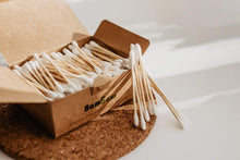 Load image into Gallery viewer, 200 x Bamboo Cotton Buds
