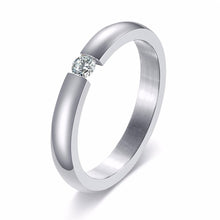 Load image into Gallery viewer, Stainless Steel Cubic Zirconia Rings for Woman
